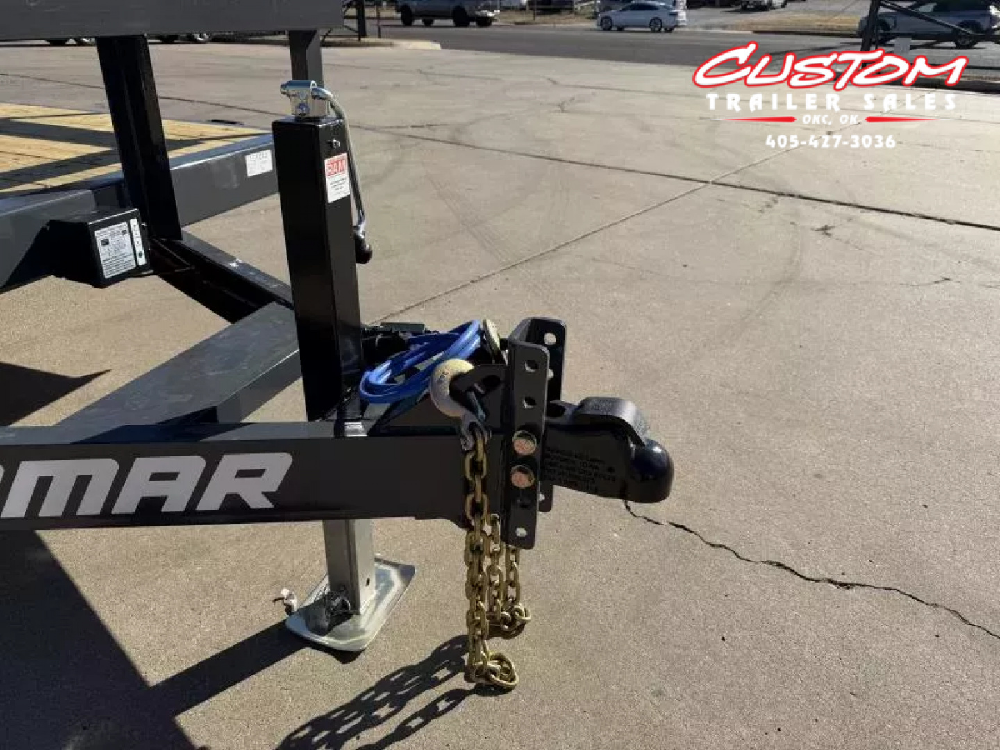 New #151013 2026 LAMAR U5 20 X 83 TANDEM AXLE SQUARE TUBE TOP 10K UTILITY W/ SLIDE IN RAMPS