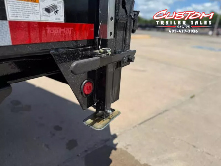 New #246465 2025 TOP HAT GNDPX140 14 X 83 TANDEM AXLE 14K GOOSENECK HIGH SIDE DUMP