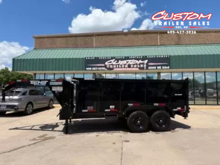 New #246467 2025 TOP HAT GNDPX140 14 X 83 TANDEM AXLE 14K GOOSENECK DUMP W/ 4' SIDES