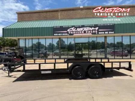 New #251612 2025 TOP HAT XLP 20 X 83 TANDEM AXLE PIPE TOP UTILITY W/ SLIDE IN RAMPS