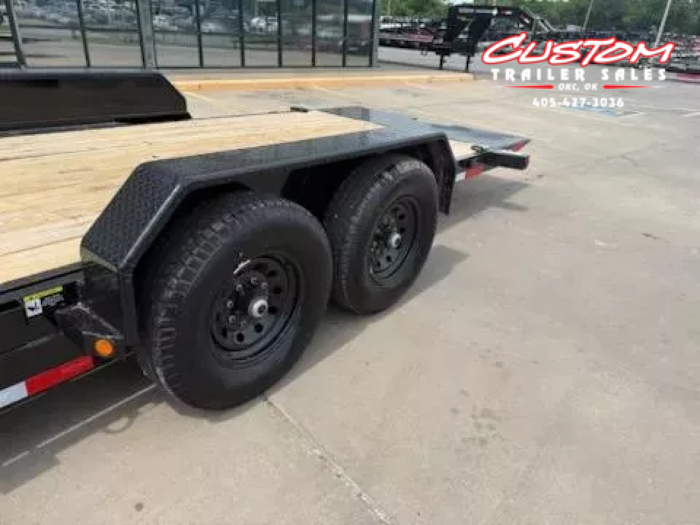 New #252693 2025 TOP HAT TDS 22 X 83 TANDEM AXLE 14K EQUIPMENT TILT TRAILER