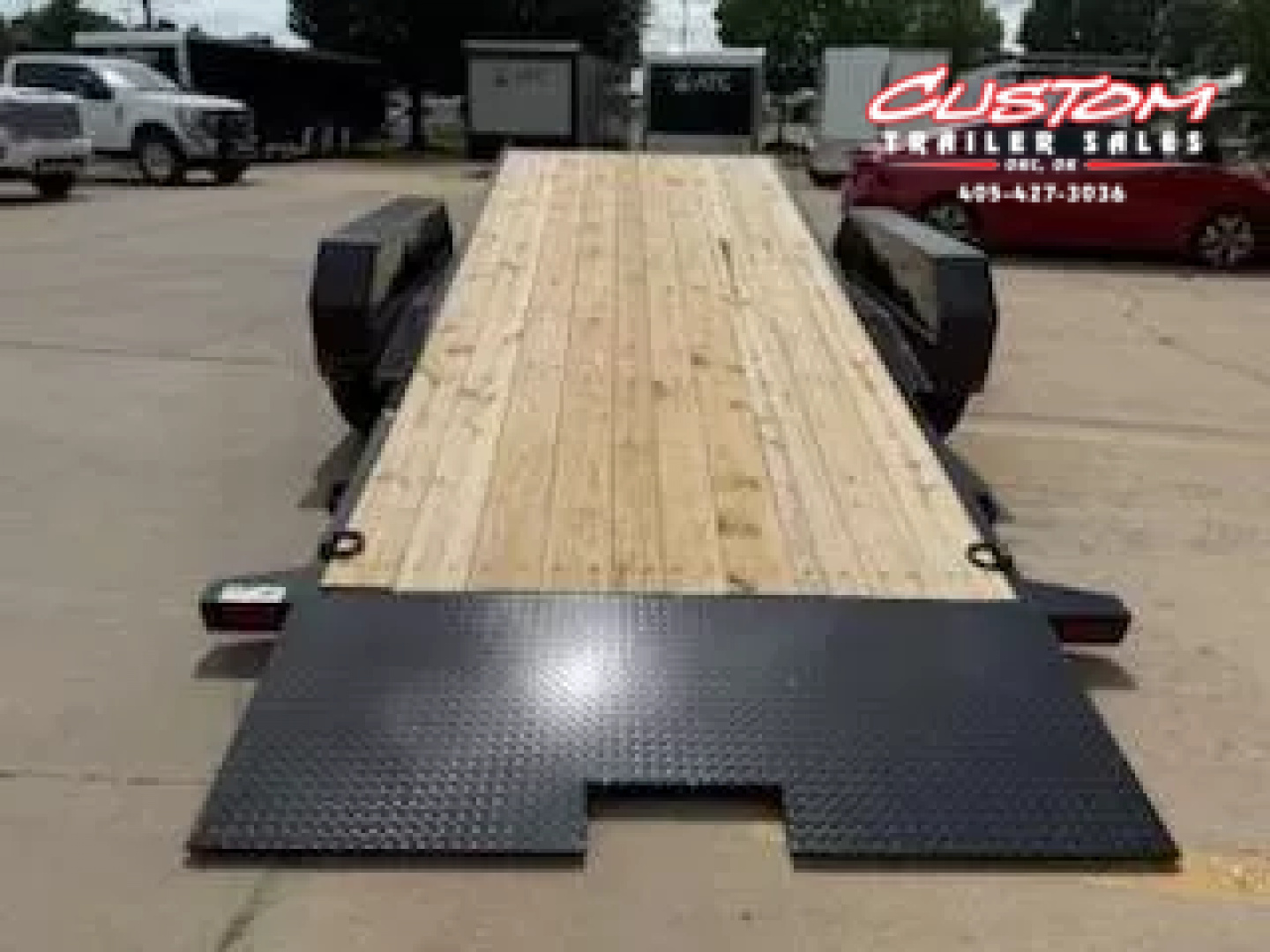 New #252693 2025 TOP HAT TDS 22 X 83 TANDEM AXLE 14K EQUIPMENT TILT TRAILER