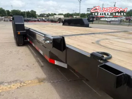 New #252693 2025 TOP HAT TDS 22 X 83 TANDEM AXLE 14K EQUIPMENT TILT TRAILER