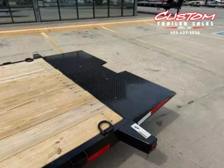 New #252693 2025 TOP HAT TDS 22 X 83 TANDEM AXLE 14K EQUIPMENT TILT TRAILER