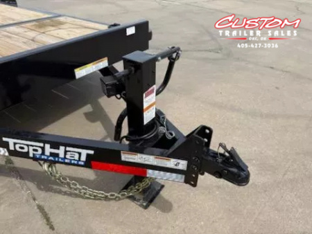 New #252693 2025 TOP HAT TDS 22 X 83 TANDEM AXLE 14K EQUIPMENT TILT TRAILER