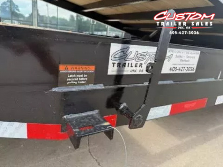 New #252693 2025 TOP HAT TDS 22 X 83 TANDEM AXLE 14K EQUIPMENT TILT TRAILER