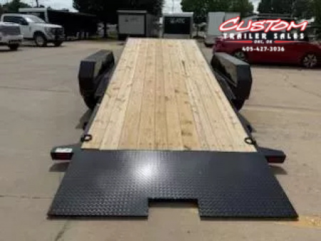 New #252693 2025 TOP HAT TDS 22 X 83 TANDEM AXLE 14K EQUIPMENT TILT TRAILER