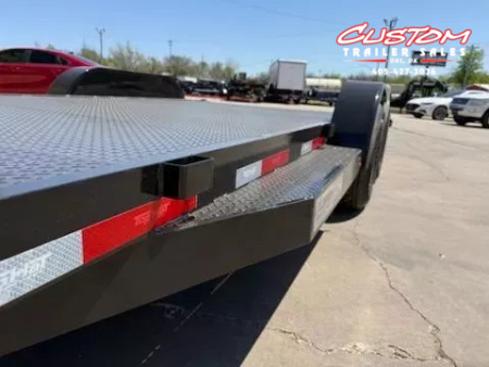 New #253187 2025 TOP HAT HDASCH 20 X 83 TANDEM AXLE 10K STEEL FLOOR CAR HAULER