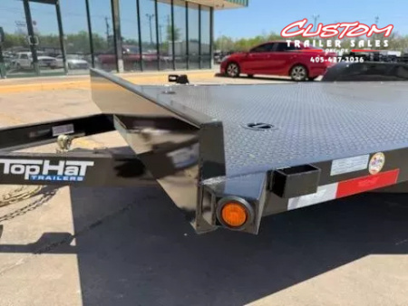 New #253187 2025 TOP HAT HDASCH 20 X 83 TANDEM AXLE 10K STEEL FLOOR CAR HAULER