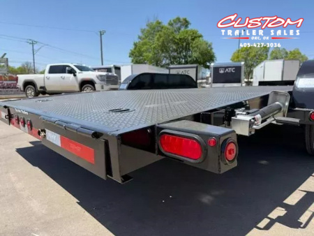 New #253187 2025 TOP HAT HDASCH 20 X 83 TANDEM AXLE 10K STEEL FLOOR CAR HAULER