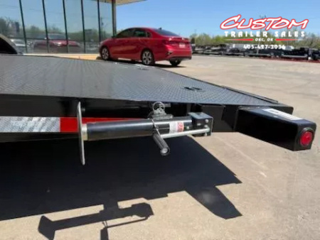 New #253187 2025 TOP HAT HDASCH 20 X 83 TANDEM AXLE 10K STEEL FLOOR CAR HAULER