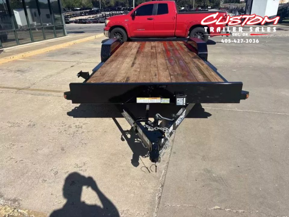 New #255459 2026 TOP HAT DC07 20 X 83 TANDEM AXLE 7K WOOD FLOOR CAR HAULER