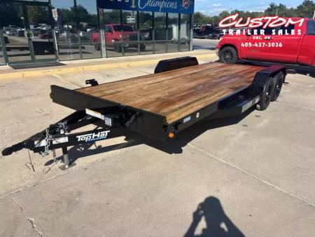 New #255459 2026 TOP HAT DC07 20 X 83 TANDEM AXLE 7K WOOD FLOOR CAR HAULER
