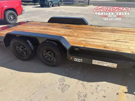 New #255459 2026 TOP HAT DC07 20 X 83 TANDEM AXLE 7K WOOD FLOOR CAR HAULER