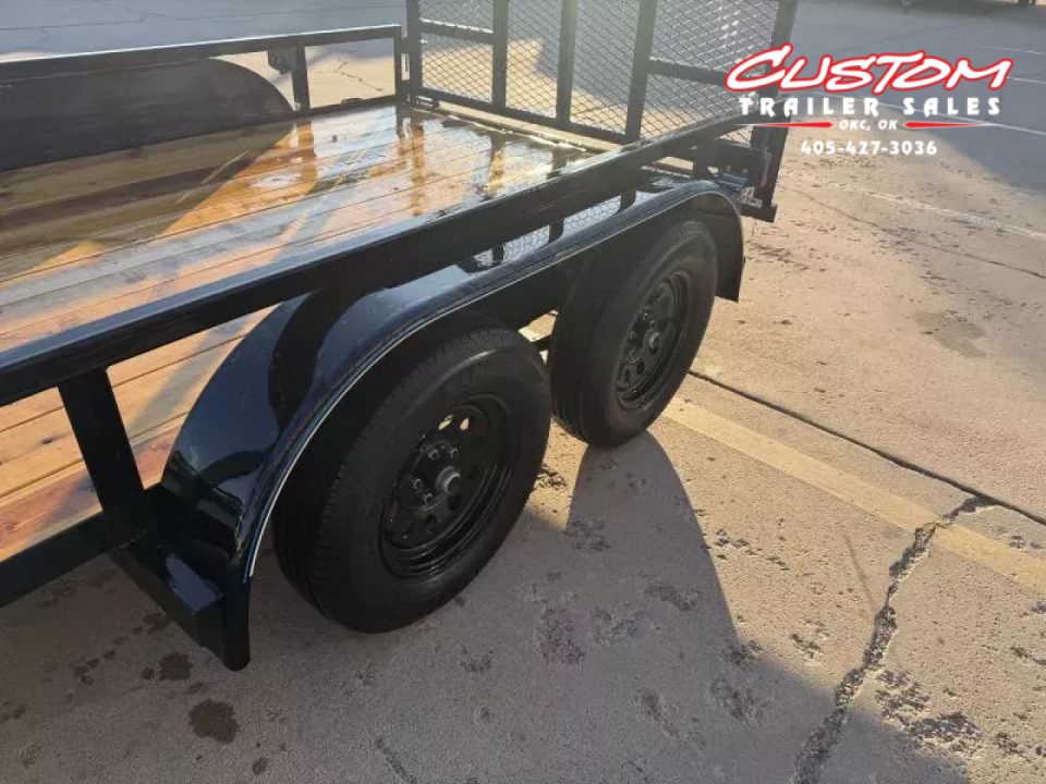 New #258437 2026 TOP HAT LDX 14 X 77 TANDEM AXLE 7K SQUARE TUBE TOP UTILITY