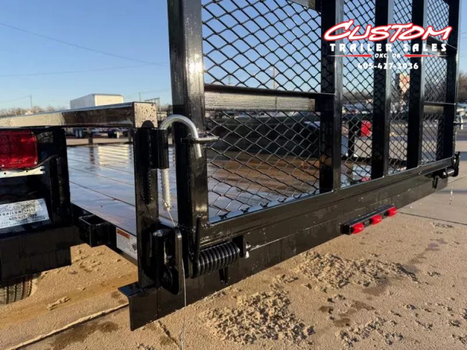 New #258437 2026 TOP HAT LDX 14 X 77 TANDEM AXLE 7K SQUARE TUBE TOP UTILITY