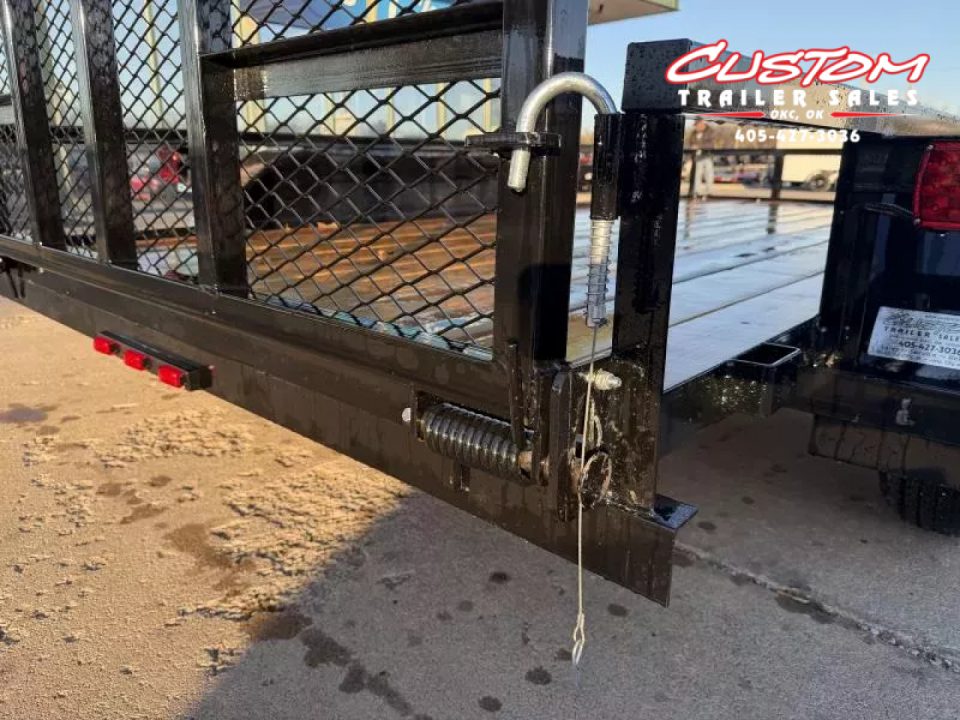 New #258437 2026 TOP HAT LDX 14 X 77 TANDEM AXLE 7K SQUARE TUBE TOP UTILITY