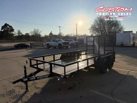 New #258437 2026 TOP HAT LDX 14 X 77 TANDEM AXLE 7K SQUARE TUBE TOP UTILITY