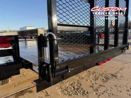 New #258437 2026 TOP HAT LDX 14 X 77 TANDEM AXLE 7K SQUARE TUBE TOP UTILITY