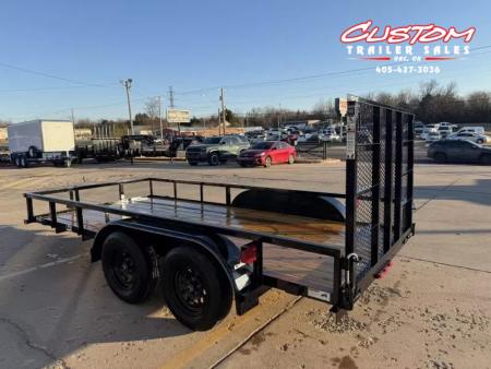 New #258437 2026 TOP HAT LDX 14 X 77 TANDEM AXLE 7K SQUARE TUBE TOP UTILITY