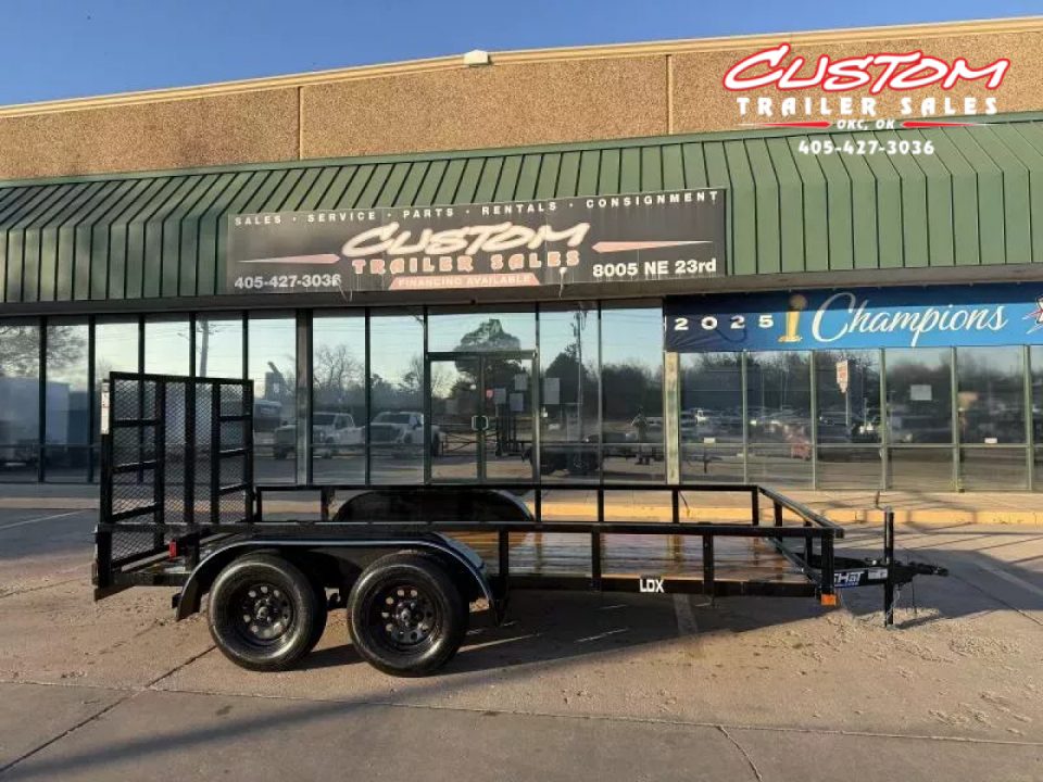 New #258668 2026 TOP HAT LDX 14 X 77 TANDEM AXLE 7K SQUARE TUBE TOP UTILITY
