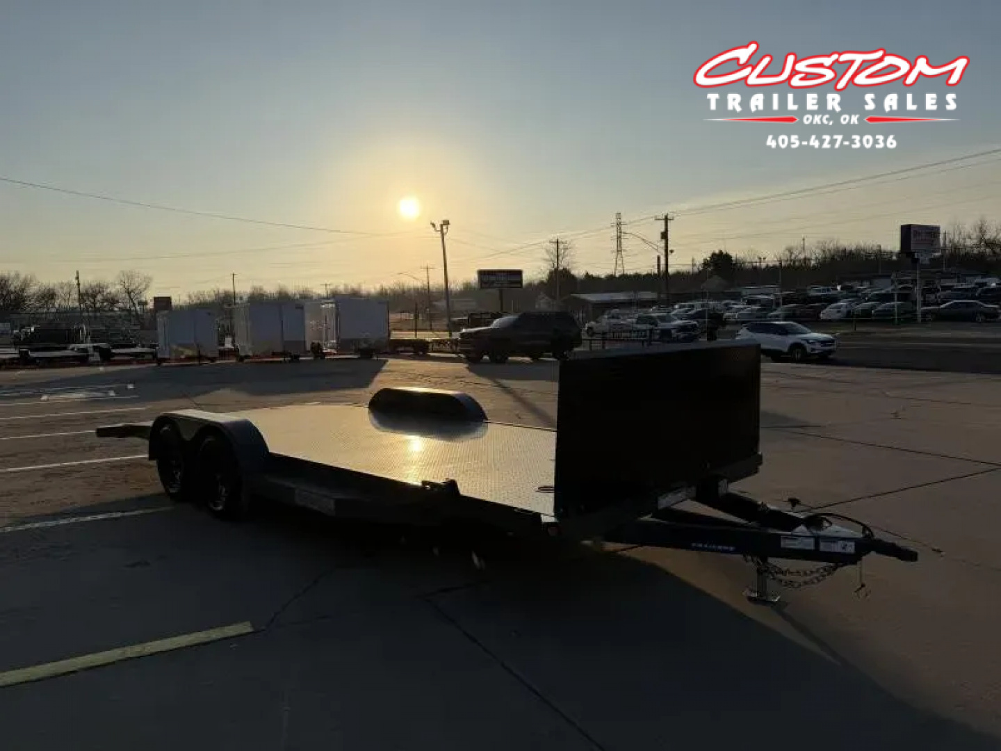 New #260669 2026 TOP HAT RS07  RS07 20 X 83 TANDEM AXLE 7K STEEL FLOOR CAR HAULER