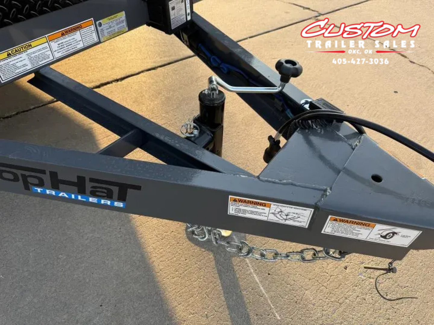 New #260669 2026 TOP HAT RS07  RS07 20 X 83 TANDEM AXLE 7K STEEL FLOOR CAR HAULER
