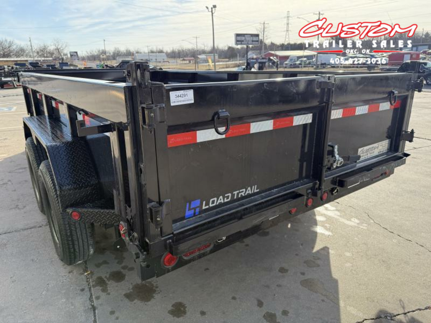 New #353601 2025 LOAD TRAIL DL 14 X 83 TANDEM AXLE LOW PRO 14K BUMPER PULL DUMP W/ 2' SIDES