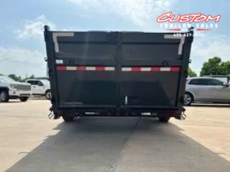 New #354991 2025 LOAD TRAIL DL 16 X 83 TANDEM AXLE LOW PRO 14K HIGH SIDE DUMP BUMPER PULL
