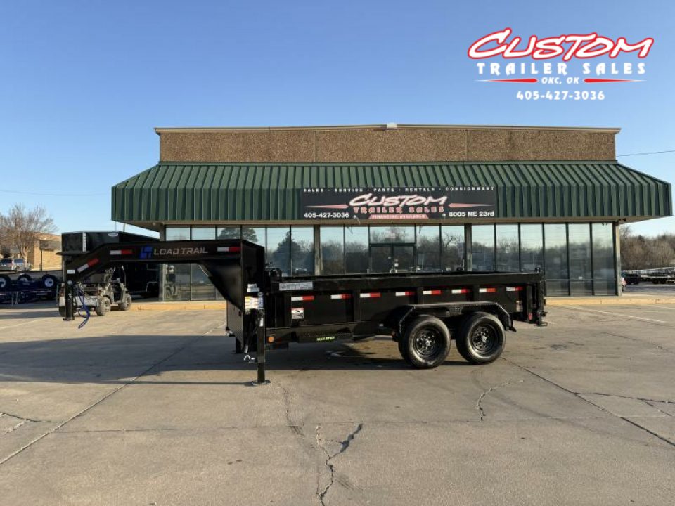 New #355134 2025 LOAD TRAIL GD 14 X 83 TANDEM AXLE LOW PRO 14K GOOSENECK DUMP W/ 2' SIDES