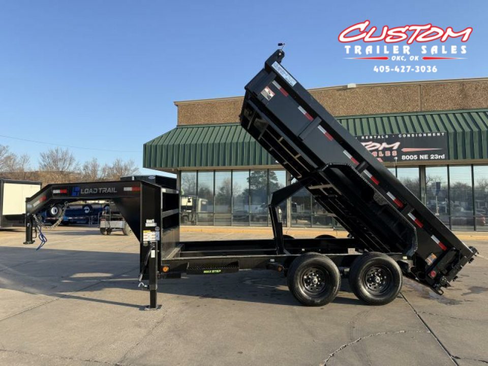 New #355134 2025 LOAD TRAIL GD 14 X 83 TANDEM AXLE LOW PRO 14K GOOSENECK DUMP W/ 2' SIDES