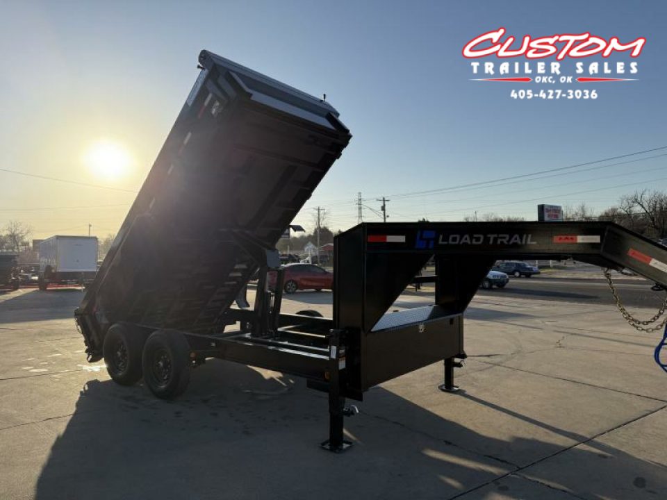 New #355134 2025 LOAD TRAIL GD 14 X 83 TANDEM AXLE LOW PRO 14K GOOSENECK DUMP W/ 2' SIDES