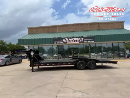 New #358260 2025 LOAD TRAIL GC 24 X 102 TANDEM AXLE 14K STEEL FLOOR GOOSENECK EQUIPMENT HAULER