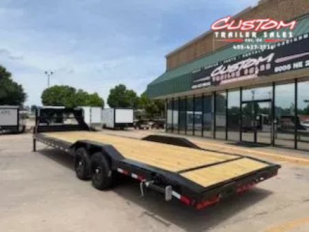 New #359805 2025 LOAD TRAIL GC 30 X 102 TANDEM AXLE 14K GOOSENECK EQUIPMENT HAULER W/ SLIDE IN RAMPS