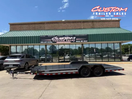 New #360072 2025 LOAD TRAIL CZ 20 X 83 TANDEM AXLE 7K STEEL FLOOR CAR HAULER W/ ALUMINUM TRIM PACKAGE