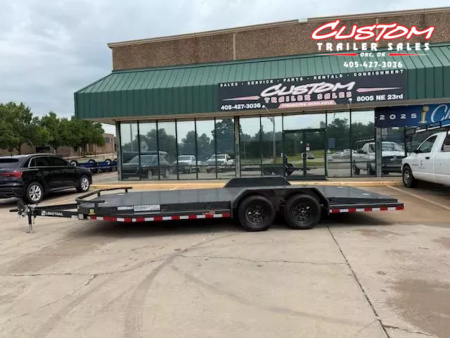 New #360935 2025 LOAD TRAIL CZ 20 X 83 TANDEM AXLE 7K STEEL FLOOR CAR HAULER