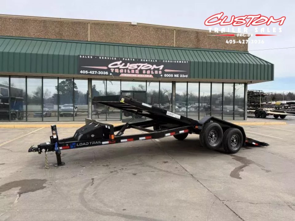New #362087 2026 LOAD TRAIL TM 20 X 83 TANDEM AXLE 14K RAPID LOADER FULL TILT DECK TRAILER