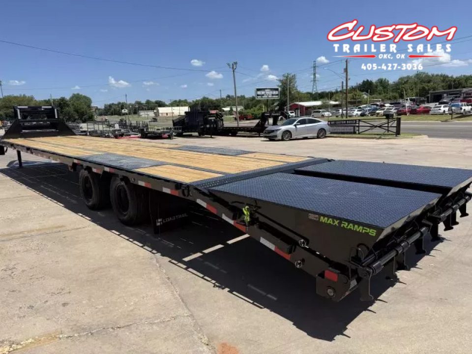 New #364920 2026 LOAD TRAIL GP 40 X 102 DUAL TANDEM LOW-PRO 24K GOOSENECK W/ MAX RAMPS