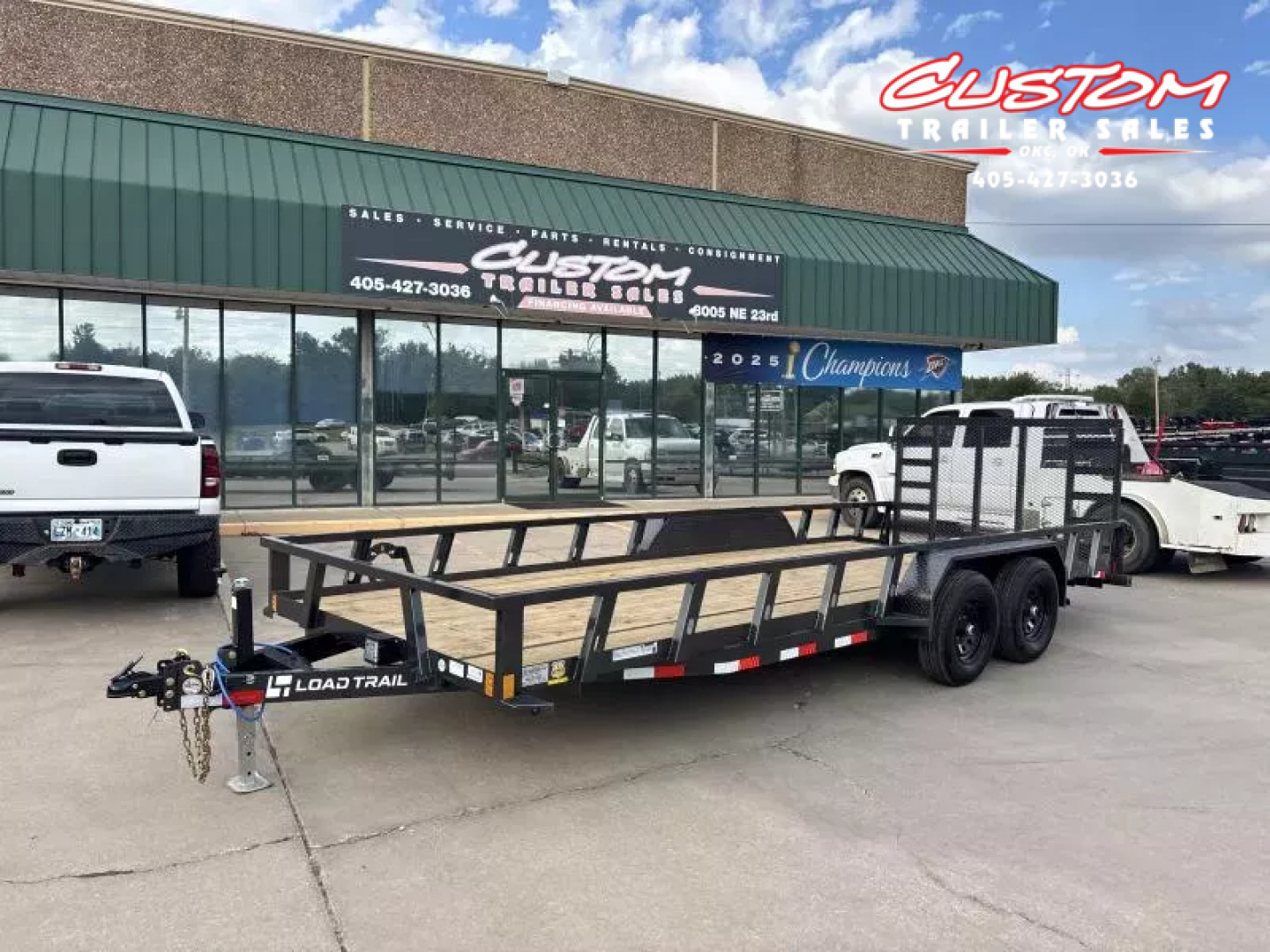 New 2026 Load Trail UE 20 X 83 TANDEM AXLE SQUARE TUBE TOP UTILITY 10K W/ RAMP GATE Utility Trailer