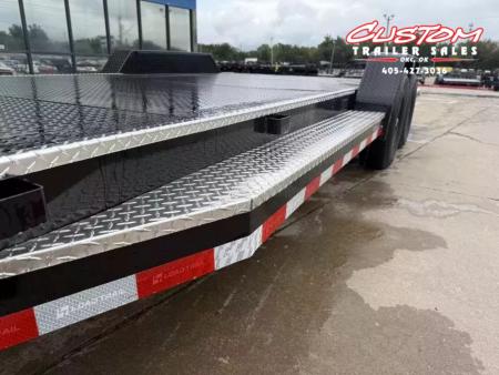 New #368544 2026 LOAD TRAIL CZ 20 X 83 TANDEM AXLE 10K STEEL FLOOR CAR HAULER W/ ALUMINUM TRIM