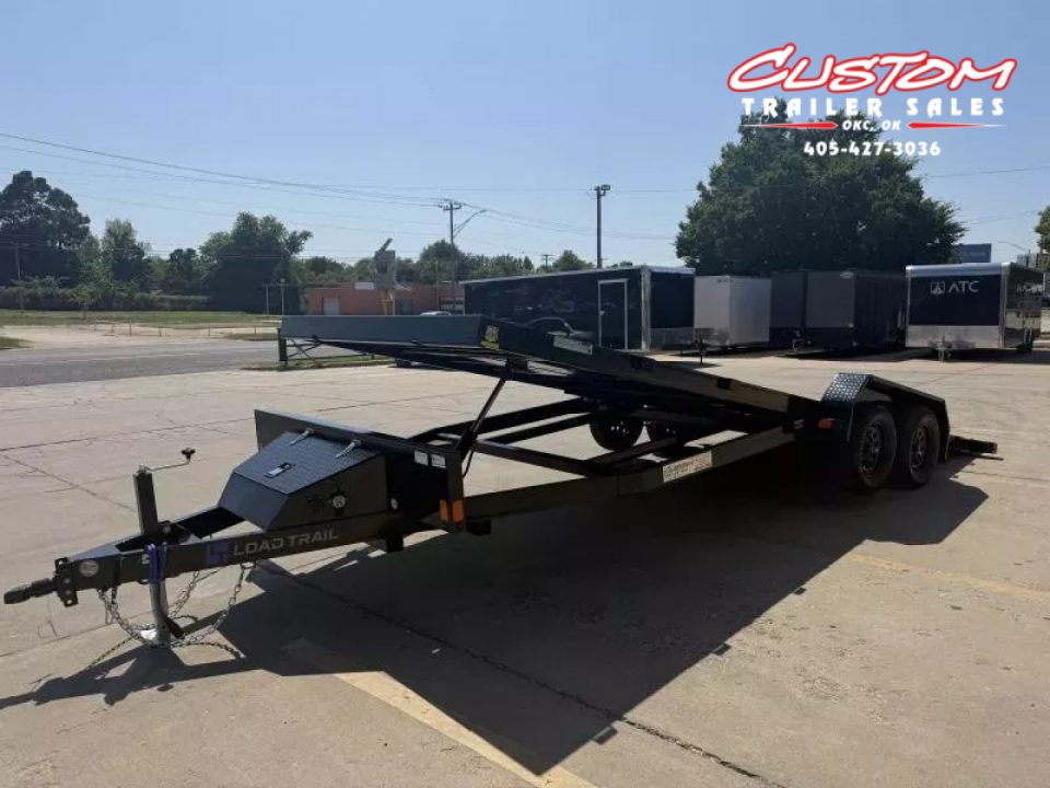 New #368798 2026 LOAD TRAIL TM 22 X 83 TANDEM AXLE RAPID LOADER 7K STEEL FLOOR TILT DECK TRAILER