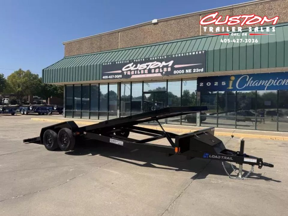 New #368798 2026 LOAD TRAIL TM 22 X 83 TANDEM AXLE RAPID LOADER 7K STEEL FLOOR TILT DECK TRAILER