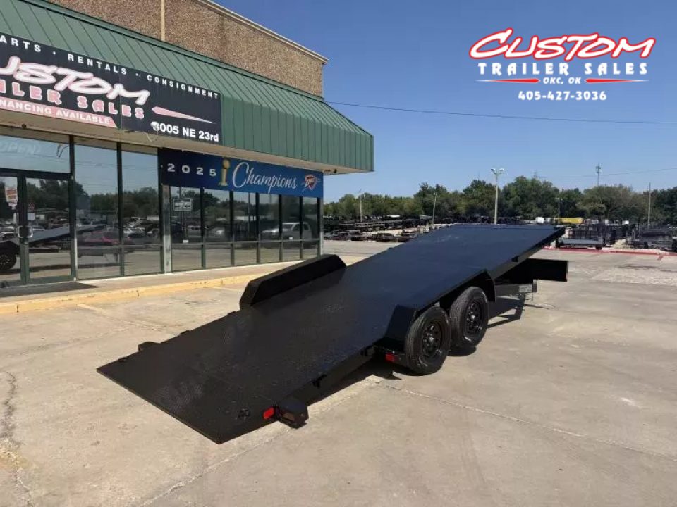 New #368798 2026 LOAD TRAIL TM 22 X 83 TANDEM AXLE RAPID LOADER 7K STEEL FLOOR TILT DECK TRAILER