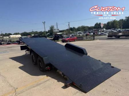 New #368798 2026 LOAD TRAIL TM 22 X 83 TANDEM AXLE RAPID LOADER 7K STEEL FLOOR TILT DECK TRAILER