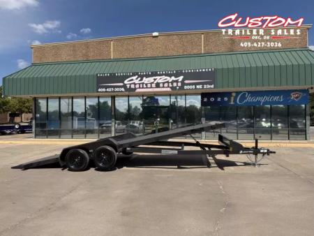 New #370486 2026 LOAD TRAIL TM 22 X 83 TANDEM AXLE RAPID LOADER 7K STEEL FLOOR TILT DECK TRAILER