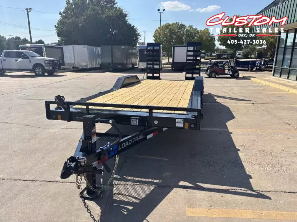 New #370752 2025 LOAD TRAIL CH 22 X 102 TANDEM AXLE 14K EQUIPMENT HAULER W/ FOLD UP RAMPS