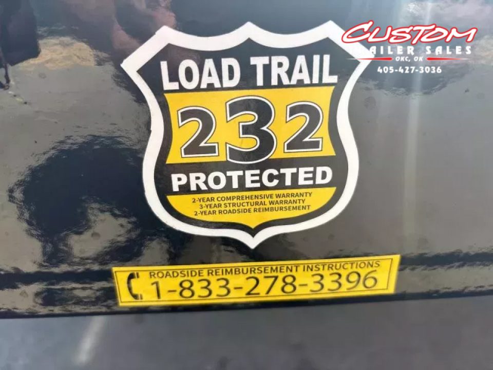 New #370752 2025 LOAD TRAIL CH 22 X 102 TANDEM AXLE 14K EQUIPMENT HAULER W/ FOLD UP RAMPS