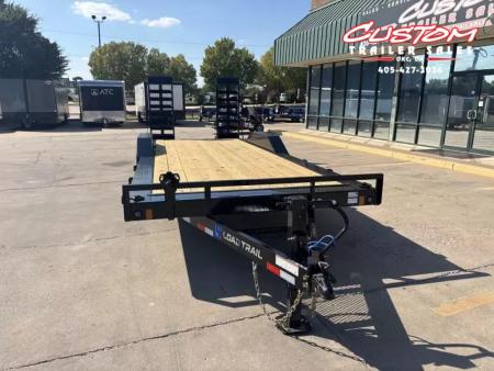 New #370752 2025 LOAD TRAIL CH 22 X 102 TANDEM AXLE 14K EQUIPMENT HAULER W/ FOLD UP RAMPS