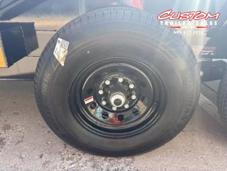 New #370752 2025 LOAD TRAIL CH 22 X 102 TANDEM AXLE 14K EQUIPMENT HAULER W/ FOLD UP RAMPS