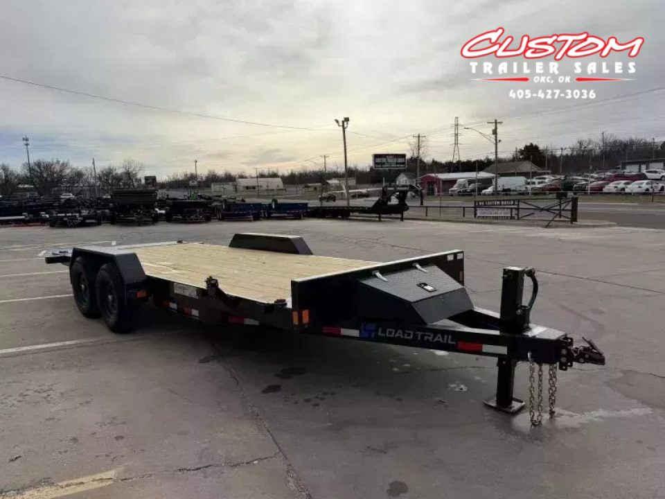 New #370807 2026 LOAD TRAIL TM 20 X 83 TANDEM AXLE 14K RAPID LOADER FULL TILT DECK TRAILER
